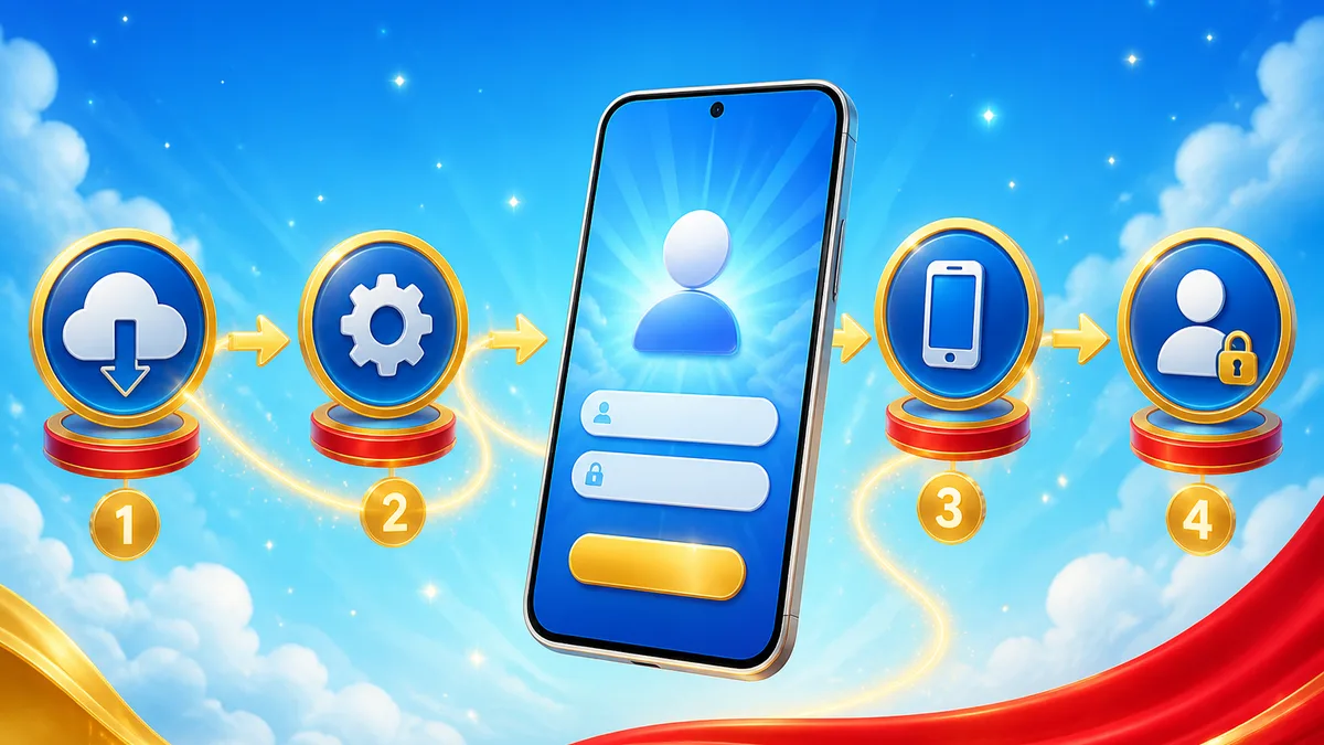 Pemula Android: urutan aman GACORMAX dari nol sampai login