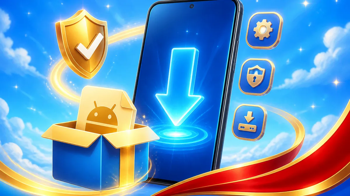 Akses cepat APK di Android